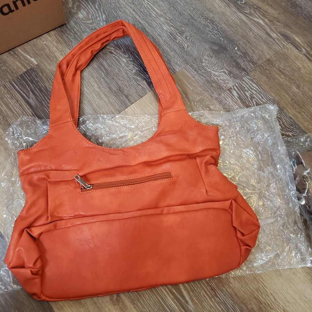 Orange purse